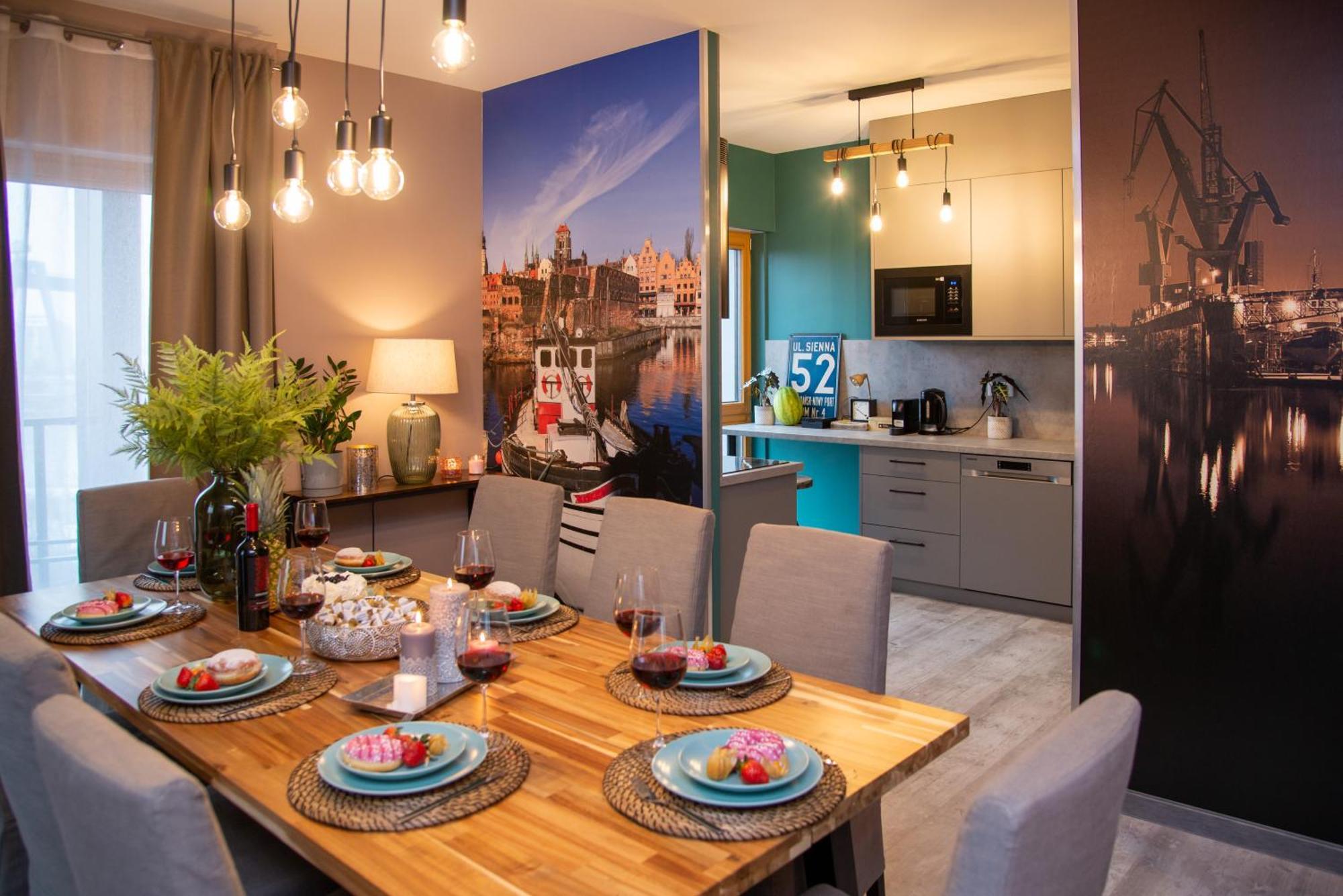 Premium 4 Rooms Apartment Гданьск Экстерьер фото