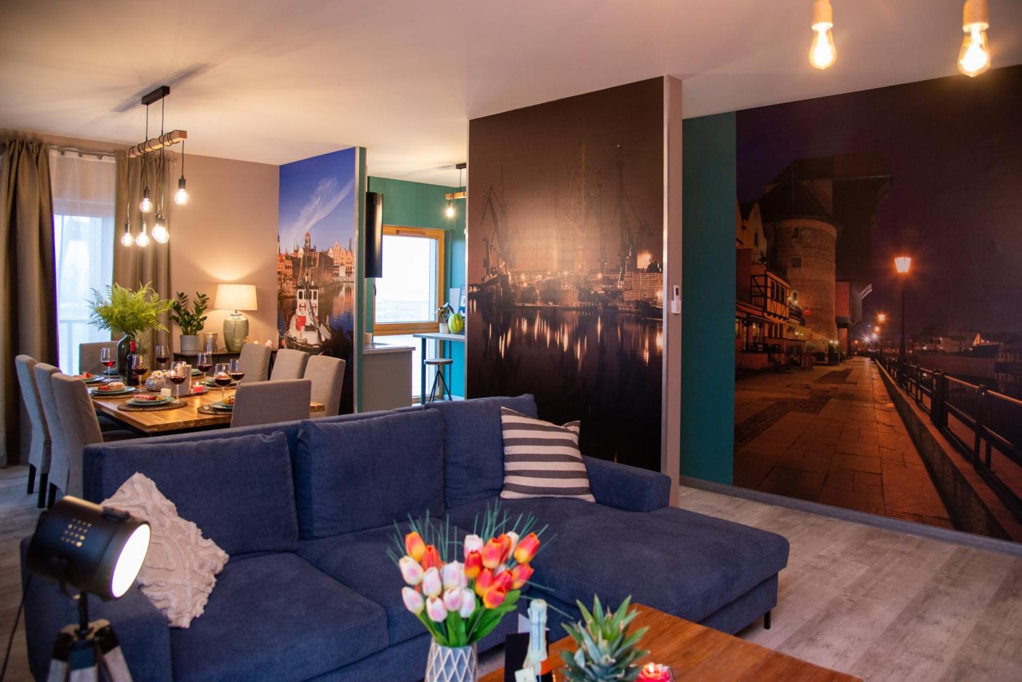 Premium 4 Rooms Apartment Гданьск Экстерьер фото